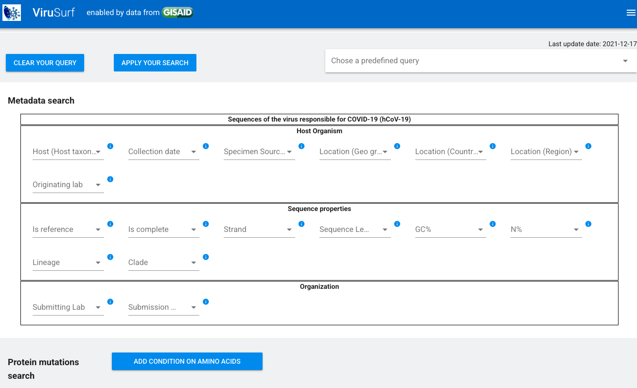 Screenshot of ViruSurf
